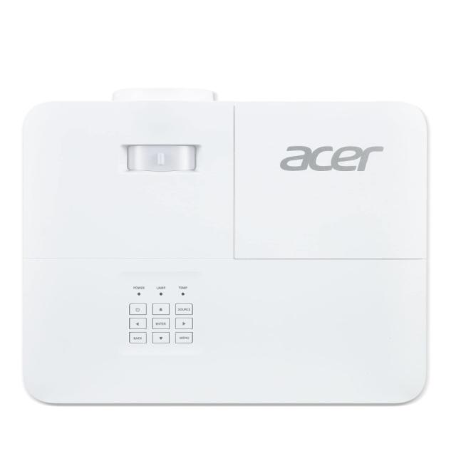 Мултимедиен проектор Acer Projector H6546Ki, DLP, 1080p (1920x1080), 5200 ANSI Lm, 10 000:1, 3D, 24/7 operation, Auto Keystone, DC power on, 2xHDMI, RS232, Audio in/out, WiFi (kit incl.), Bag, 1x3W, 2.95Kg, White + Logitech Wireless Presenter R400