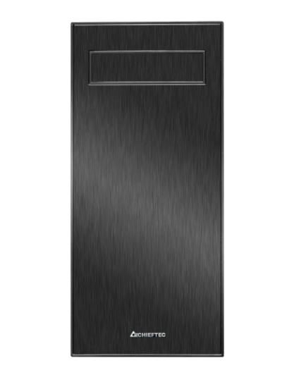 Кутия за компютър Chieftec HAWK GLASS Chassis AL-02B-TG-OP + Chieftec NOVA NF-1225RGB A-RGB Fan