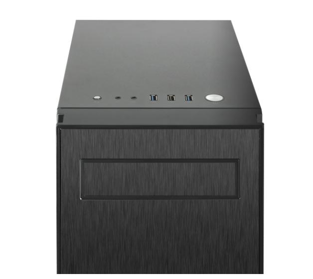 Кутия за компютър Chieftec HAWK GLASS Chassis AL-02B-TG-OP + Chieftec NOVA NF-1225RGB A-RGB Fan