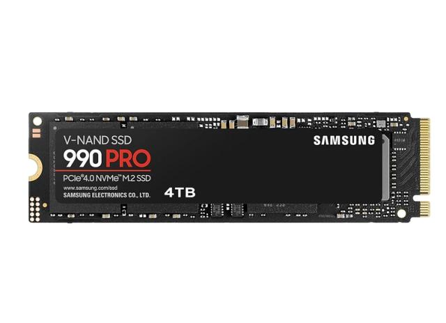 Samsung SSD 990 PRO 4TB, PCIe 4.0 NVMe V-NAND