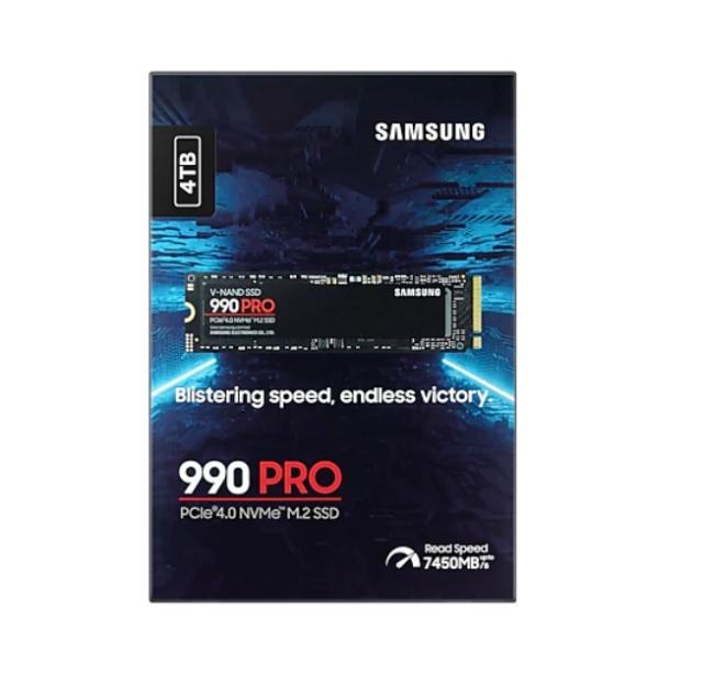 Samsung SSD 990 PRO 4TB, PCIe 4.0 NVMe V-NAND