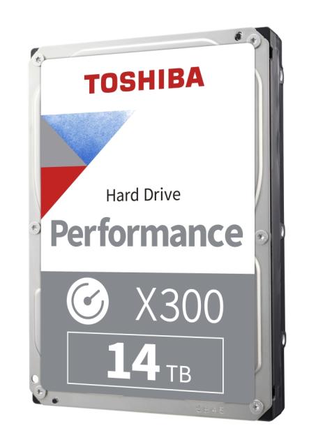 Твърд диск Toshiba X300 14TB ( 3.5", 512MB, 7200 RPM, SATA 6Gb/s )