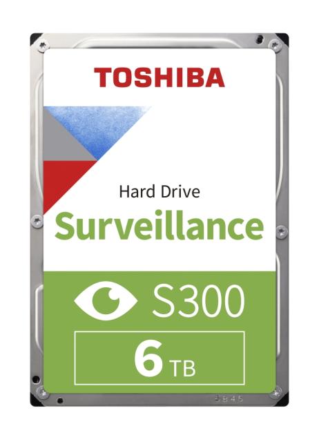 Твърд диск Toshiba S300 6TB ( 3.5", 128MB, 5900 RPM, SATA 6Gb/s )