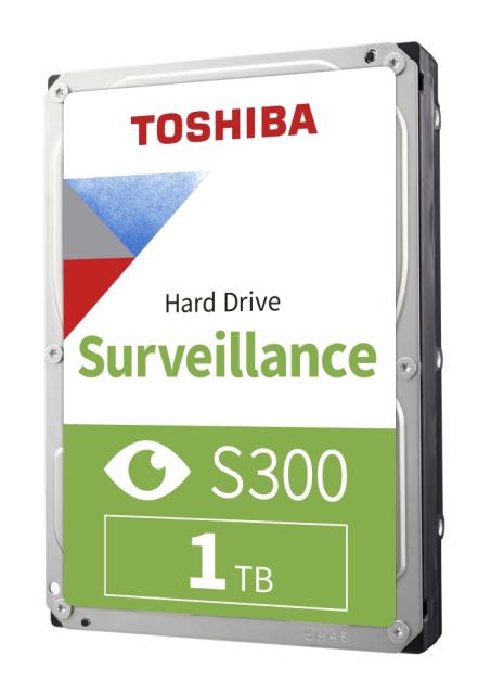 Твърд диск Toshiba S300 1TB CMR ( 3.5", 64MB, 5700 RPM, SATA 6Gb/s )