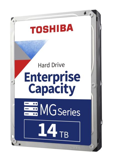 Твърд диск Toshiba MG Enterprise 14TB ( 3.5", 256MB, 7200 RPM, SATA 6Gb/s )