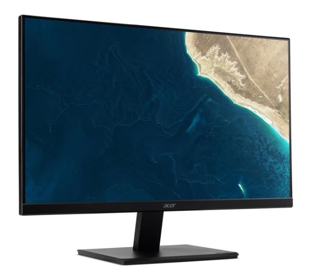 Монитор Acer V277bip, 27" IPS LED, Anti-Glare, ZeroFrame, 4ms, 100M:1, 250nits, 1920x1080 FHD, 75Hz, VGA, HDMI, DP, Tilt, Black