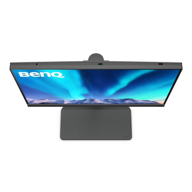 Монитор BenQ SW272Q 27" IPS, 2K, 2560x1440 2K, 300 cd/m2, Photographer Monitor, 100% sRGB, 99% Adobe RGB, 99% P, Hard.Calubrat., 1.07 billion colors, HDMI 2.0 x2, DP 1.4,USB-Type C x1 (90W PDelivery), USB 3.1 Hub, 16 bit 3D LUT, HDR10/HLG,HAdj. 140mm