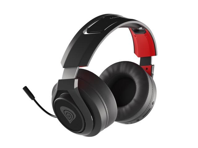 Слушалки  Genesis Gaming Headset SELEN 400 with Microphone Wireless Black-Red