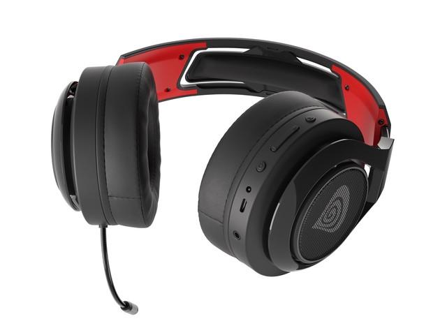 Слушалки  Genesis Gaming Headset SELEN 400 with Microphone Wireless Black-Red