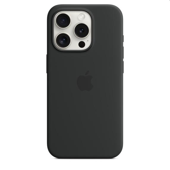 Калъф Apple iPhone 15 Pro Silicone Case with MagSafe - Black