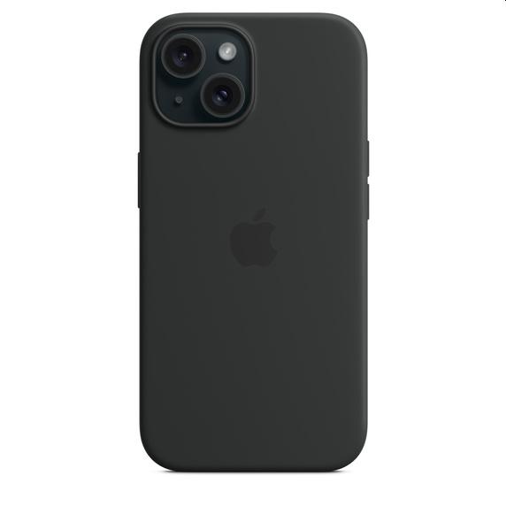 Калъф AppleiPhone 15 Silicone Case with MagSafe - Black