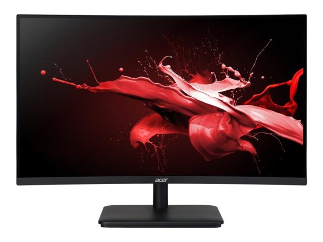Монитор Acer ED270UPbiipx, 27" Curved 1500R VA LED, Anti-Glare, ZeroFrame, Adaptive Sync, 1ms(VRB), 4000:1, 250nits, 2560x1440 WQHD, 144Hz (max 165Hz), 2xHDMI, DP, Audio out, Tilt, Black