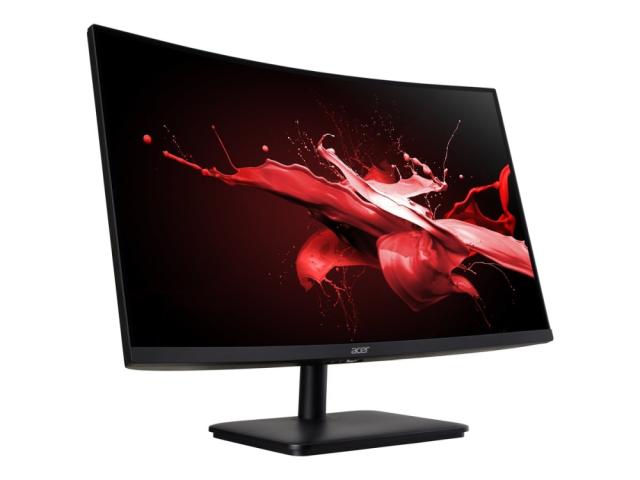 Монитор Acer ED270UPbiipx, 27" Curved 1500R VA LED, Anti-Glare, ZeroFrame, Adaptive Sync, 1ms(VRB), 4000:1, 250nits, 2560x1440 WQHD, 144Hz (max 165Hz), 2xHDMI, DP, Audio out, Tilt, Black