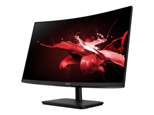 Монитор Acer ED270UPbiipx, 27" Curved 1500R VA LED, Anti-Glare, ZeroFrame, Adaptive Sync, 1ms(VRB), 4000:1, 250nits, 2560x1440 WQHD, 144Hz (max 165Hz), 2xHDMI, DP, Audio out, Tilt, Black