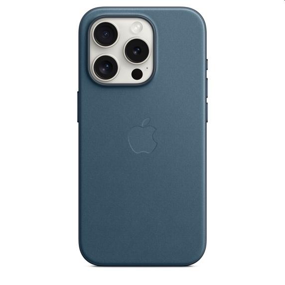 Калъф Apple iPhone 15 Pro FineWoven Case with MagSafe - Pacific Blue