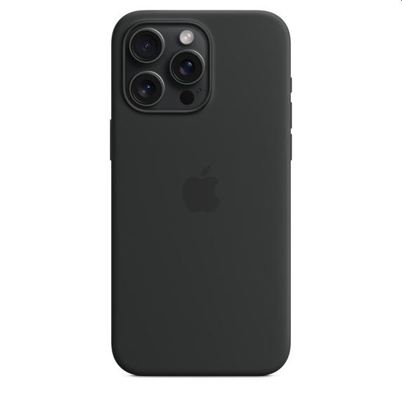 Калъф Apple iPhone 15 Pro Max Silicone Case with MagSafe - Black