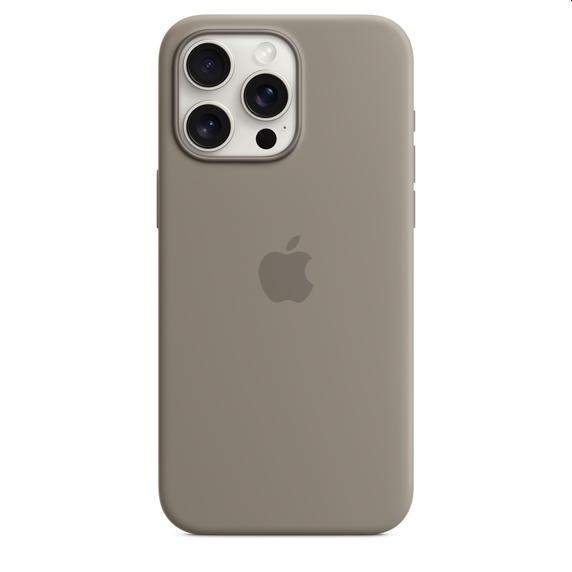 Калъф Apple iPhone 15 Pro Max Silicone Case with MagSafe - Clay