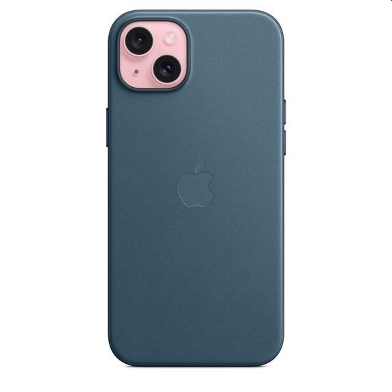 Калъф Apple iPhone 15 Plus FineWoven Case with MagSafe - Pacific Blue