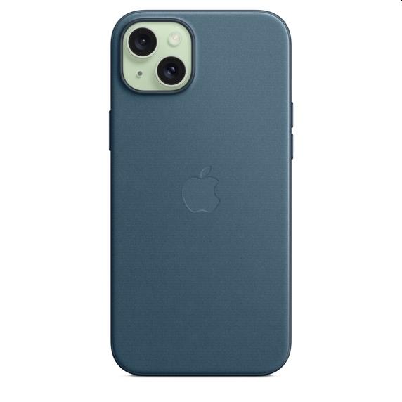 Калъф Apple iPhone 15 Plus FineWoven Case with MagSafe - Pacific Blue