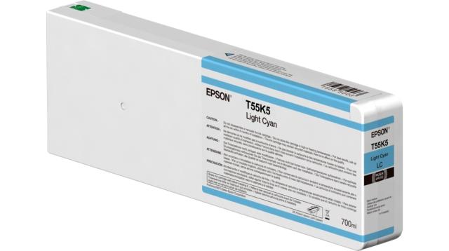 Консуматив Epson Singlepack Light Cyan T55K500 UltraChrome HDX/HD 700ml