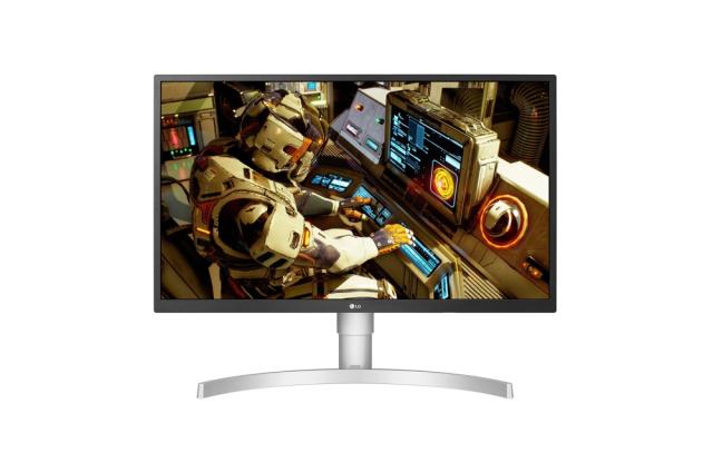 Монитор LG 227UL550P-W, 27" UHD 4K HDR, IPS Panel Anti-Glare, 5ms, 1000:1, 300cd/m, 3840x2160, sRGB 98% Color Gamut, HDR 10, HDMI, DisplayPort, RADEON FreeSync, Headphone out, Height / Pivot / Tilt Adjustable Stand, Black