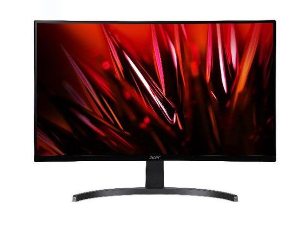 Монитор Acer Nitro ED273Bbmiix, 27" Curved 1800R VA LED, ZeroFrame FreeSync 1ms(VRB), 100M:1, 250nits, 1920x1080 FHD, 1xVGA, 2xHDMI, Speakers 2x2W MM Audio out, Black