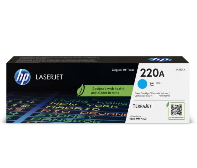 Консуматив HP 220A Cyan Original LaserJet Toner Cartridge, 1 800 pages