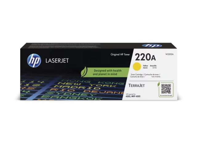 Консуматив HP 220A Yellow Original LaserJet Toner Cartridge, 1 800 pages