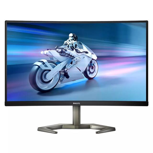 Монитор Philips 27M1C5200W, 27" Curved 1500R, VA, WLED, 1920x1080@240Hz, 1ms GtG, 0.5ms MPRT, 300cd m/2, 3000:1, Mega Infinity DCR, Adaptive Sync, FlickerFree, Low Blue Mode, Tilt, Height Adjust, 2xHDMI, DP
