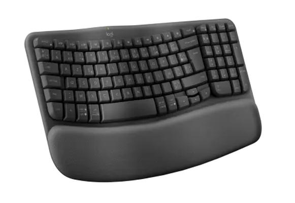 Клавиатура Logitech Wave Keys, Bluetooth, черна