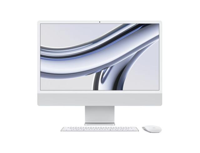 Настолен компютър - всичко в едно Apple iMac 24" SILVER/M3 8C CPU/8C GPU/8GB/256GB-ZEE