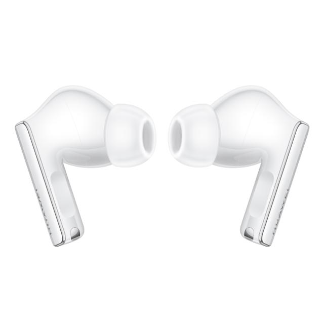 Слушалки Huawei Freebuds Pro 3, Piano-T100, Ceramic Whiter, Dual speaker true sound, Inteligent dynamic ANC 3.0, Triple adaptive EQ, Bluetooth 5.2, USB-C 