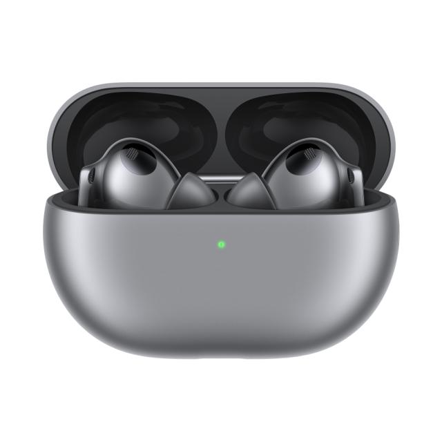 Слушалки Huawei Freebuds Pro3 Piano-T100, Silber Frost, Dual speaker true sound, Inteligent dynamic ANC 3.0, Triple adaptive EQ, Bluetooth 5.2, USB-C