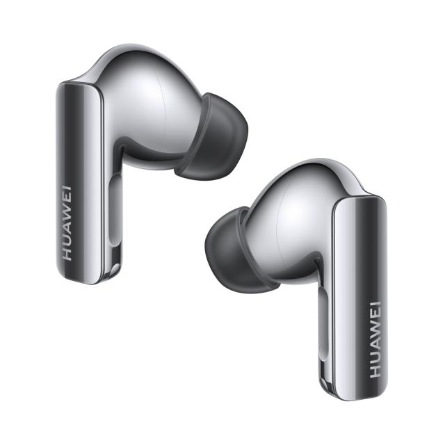 Слушалки Huawei Freebuds Pro3 Piano-T100, Silber Frost, Dual speaker true sound, Inteligent dynamic ANC 3.0, Triple adaptive EQ, Bluetooth 5.2, USB-C