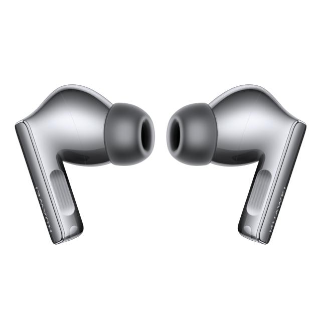 Слушалки Huawei Freebuds Pro3 Piano-T100, Silber Frost, Dual speaker true sound, Inteligent dynamic ANC 3.0, Triple adaptive EQ, Bluetooth 5.2, USB-C