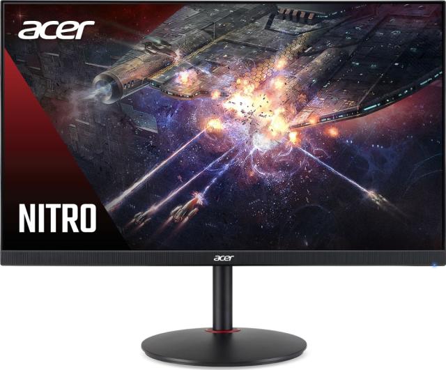 Монитор Acer Nitro XV271Zbmiiprx, 27" IPS, Anti-Glare, ZeroFrame, AMD FreeSync Prem., HDR 400, 1ms/0.5ms(Min.), 100M:1, 400nits, 1920x1080 FHD, up to 280Hz, 2xHDMI, DP, Audio out, 2x2W, Ergostand, Tilt, Black+Acer Nitro Gaming Headset AHW820 Retail P