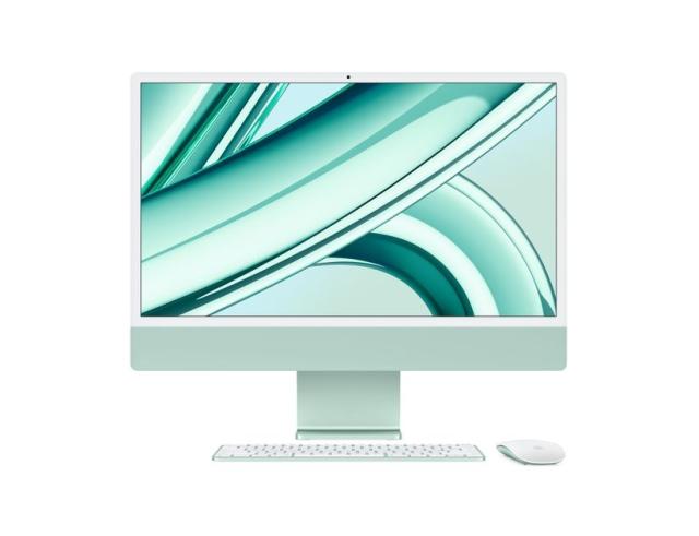 Настолен компютър - всичко в едно Apple IMAC 24" GREEN/M3 8C CPU/10C GPU/8GB/256GB-ZEE