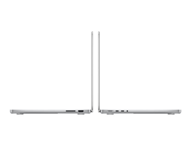 Лаптоп Apple MacBook Pro 14 2023, Silver, 14.2" (36.07 cm), Apple M3 Pro 11C (3.05/4.05GHz, 36M), 14 ядра GPU Apple M3 Pro, 18GB, 512GB SSD