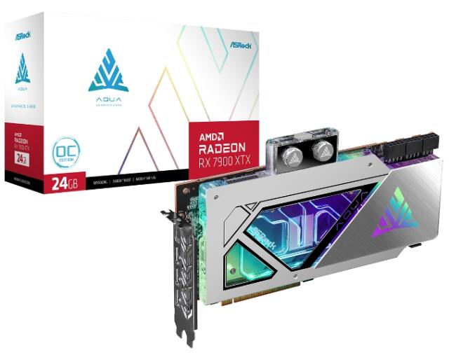 Видео карта Asrock RX 7900 XTX 24GB Aqua OC
