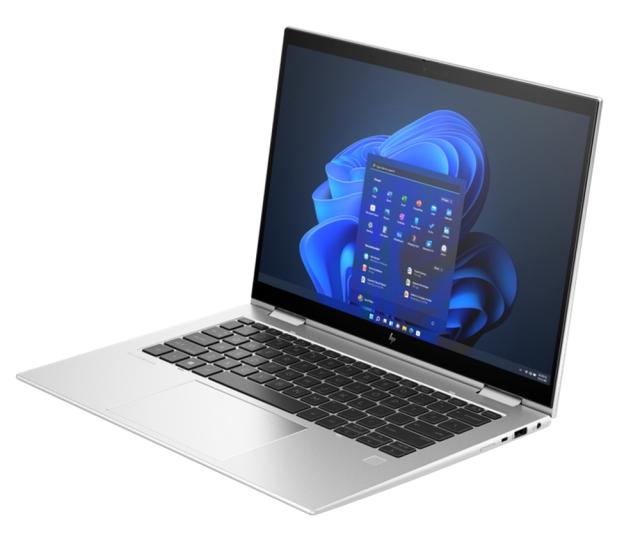 Лаптоп HP Elite x360 1040 G10, Core i7-1355U(up to 5GHz/12MB/10C), 14" FHD IPS 400nits Touch, 32GB on board, 512 PCIe SSD, WiFi 6E + BT 5.3, Intel XMM 7560 R+ LTE, Backlit Kbd, FPR, Smart Card Reader, 3C Batt, Win 11 Pro, 3Y NBD On Site