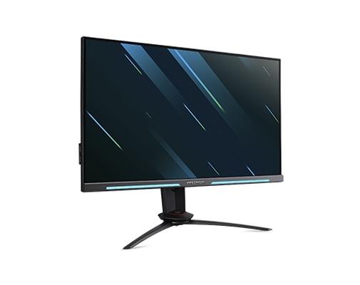 Монитор Acer Predator XB273UGXbmiipruzx, 27" IPS LED, ZeroFrame, G-SYNC Comp., DisplayHDR 400, 1ms/0.5ms(Min.), 400nits, WQHD, 270Hz, 2xHDMI, DP, USB 3.1 Type-C, USB 3.0 Hub, Audio out, 2x2W, Height adj., Tilt, Pivot, Swivel, VESA, Black