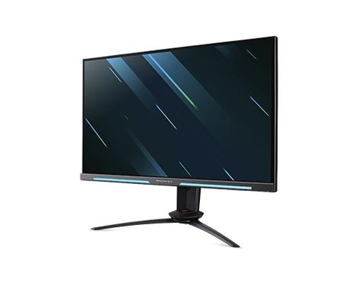 Монитор Acer Predator XB273UGXbmiipruzx, 27" IPS LED, ZeroFrame, G-SYNC Comp., DisplayHDR 400, 1ms/0.5ms(Min.), 400nits, WQHD, 270Hz, 2xHDMI, DP, USB 3.1 Type-C, USB 3.0 Hub, Audio out, 2x2W, Height adj., Tilt, Pivot, Swivel, VESA, Black