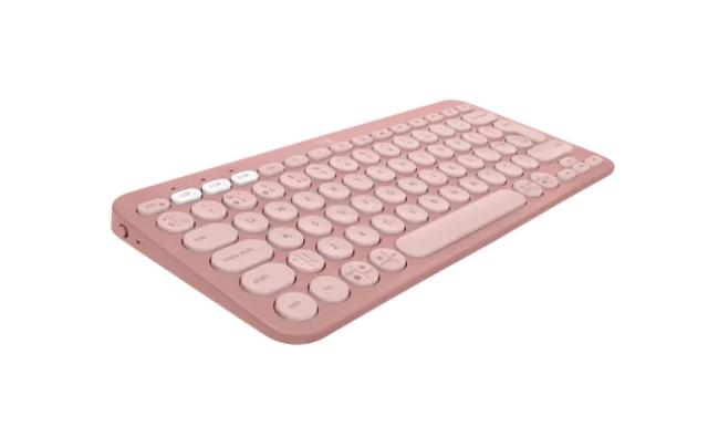 Клавиатура Logitech Pebble Keys 2 K380s Tonal Rose, Bluetooth