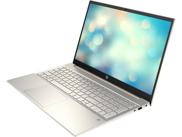 Лаптоп HP Pavilion 15-eg3001nu Warm Gold, Core i5-1335U(up to 4.6GHz/12MB/10C), 15.6" FHD IPS AG, 16GB 3200MHz 2DIMM, 512GB PCIe SSD, WiFi 6+BT 5.3, FPR, Backlit Kbd, 3C Batt, Free DOS