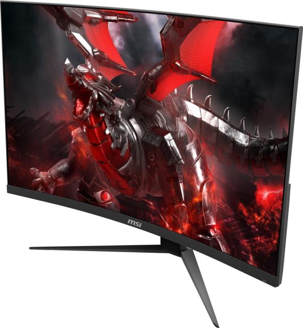 Монитор MSI G321CU, 31.5", 144Hz, UHD 3840x2160, Curve 1500R, FreeSync Premium, 300 Nits, VA, 3000:1, 2x HDMI 2.1, 1x DP, 1x Type-C (DP alt.) w PD 15W, PIP and PBP, Night Vision, Anti-Flicker, Less Blue Light, VESA 100, TILT, 9S6-3DC51A-001