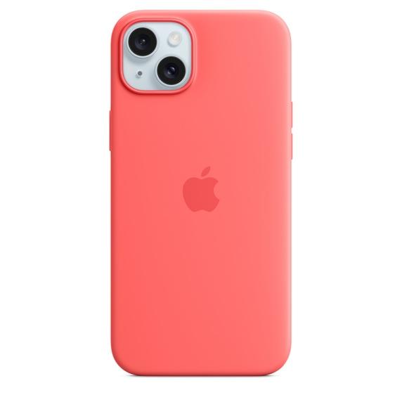 Калъф Apple iPhone 15 Plus Silicone Case with MagSafe - Guava