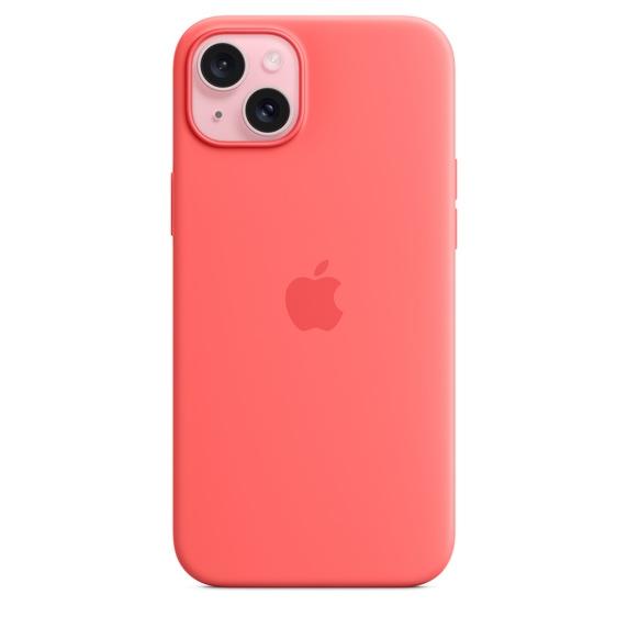 Калъф Apple iPhone 15 Plus Silicone Case with MagSafe - Guava