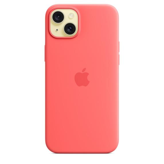 Калъф Apple iPhone 15 Plus Silicone Case with MagSafe - Guava