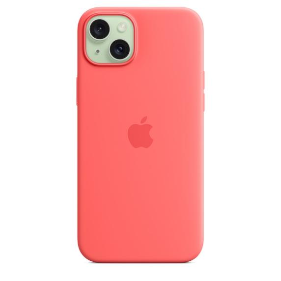 Калъф Apple iPhone 15 Plus Silicone Case with MagSafe - Guava