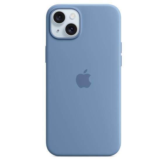 Калъф Apple iPhone 15 Plus Silicone Case with MagSafe - Winter Blue